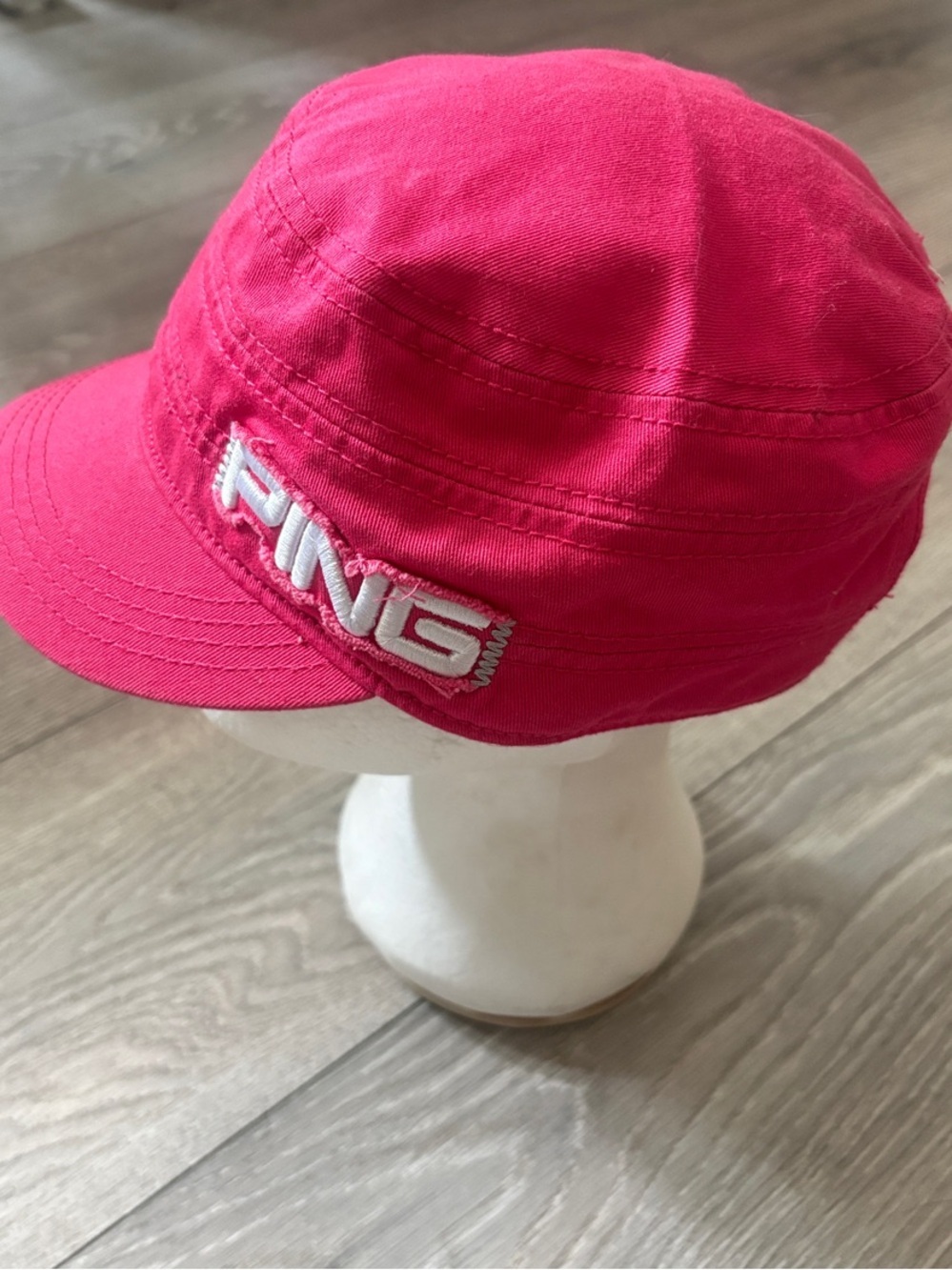 Ladies PING Hot Pink Cadet-Style Golf Hat - Picture 2 of 6